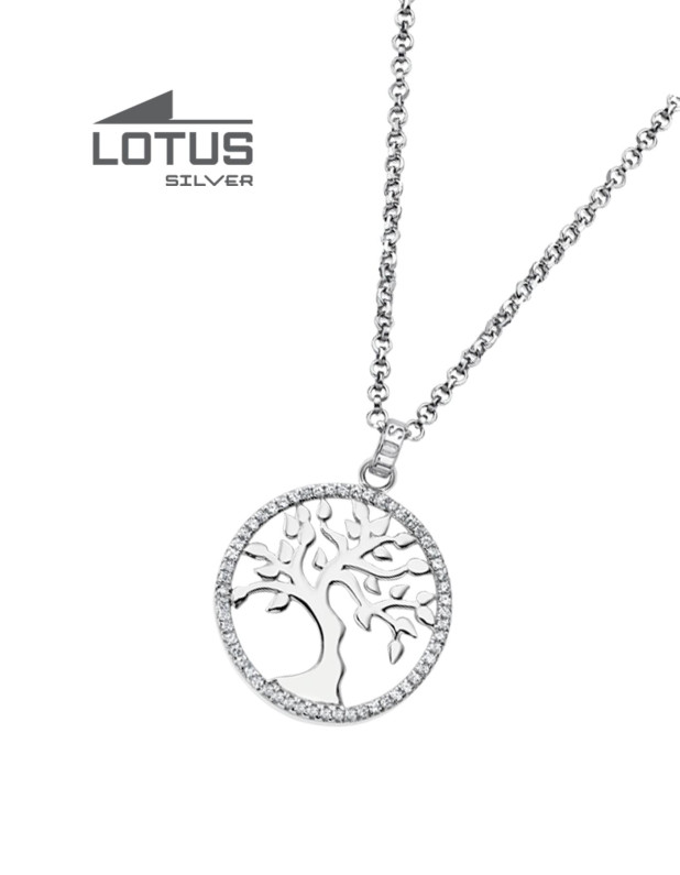 LOTUS Silver Necklace